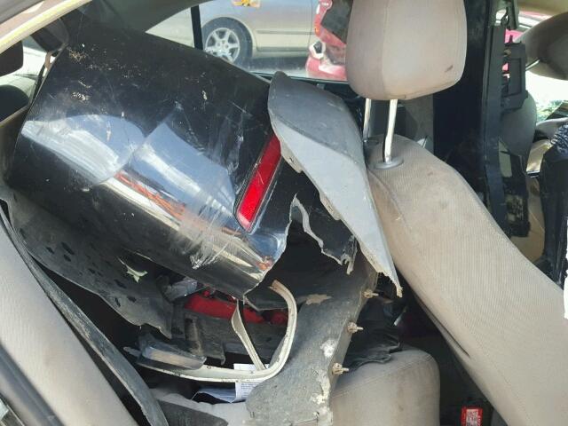 1G11B5SAXDF176325 - 2013 CHEVROLET MALIBU LS BLACK photo 6