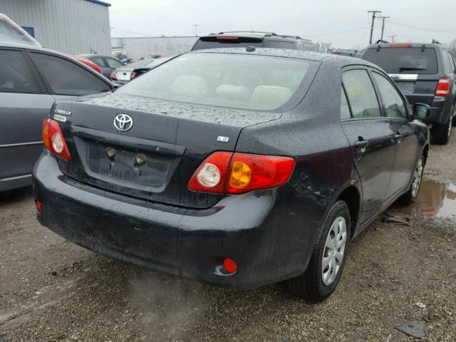JTDBU4EE7AJ073578 - 2010 TOYOTA COROLLA BA BLACK photo 4