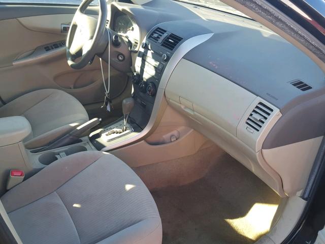 JTDBU4EE7AJ073578 - 2010 TOYOTA COROLLA BA BLACK photo 5