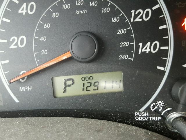 JTDBU4EE7AJ073578 - 2010 TOYOTA COROLLA BA BLACK photo 8