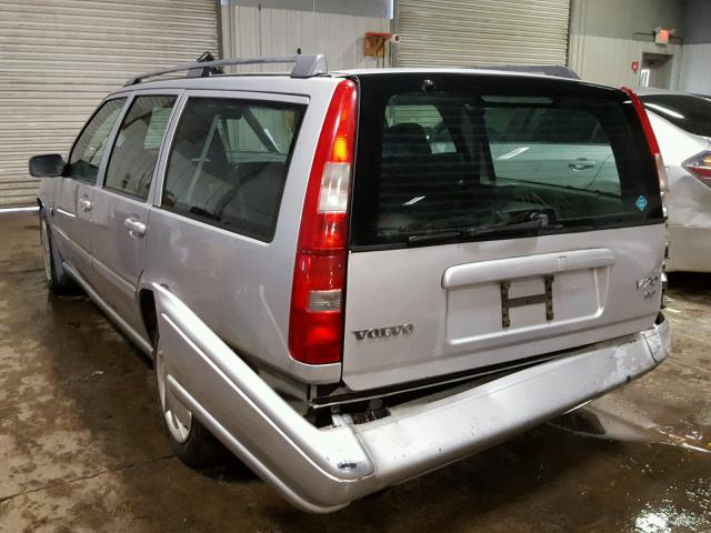 YV1LW56D7Y2662297 - 2000 VOLVO V70 GLT SILVER photo 3