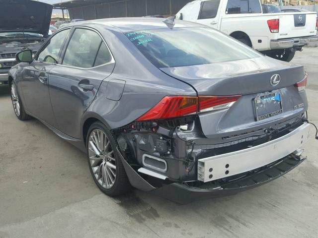 JTHBA1D20J5068406 - 2018 LEXUS IS 200T GRAY photo 3