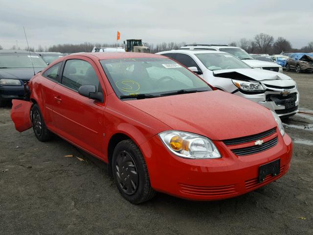 1G1AK15F077392084 - 2007 CHEVROLET COBALT LS RED photo 1