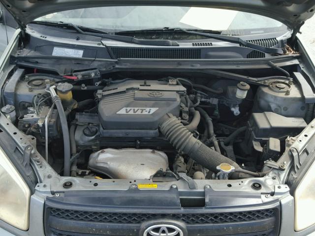 JTEGD20VX40003967 - 2004 TOYOTA RAV4 GREEN photo 7