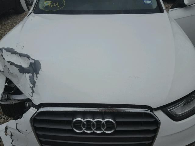 WAUBFAFL2DN004670 - 2013 AUDI A4 PREMIUM WHITE photo 7