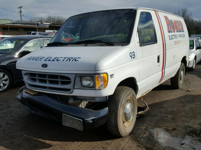 1FTSE34F2YHA28048 - 2000 FORD ECONOLINE WHITE photo 2