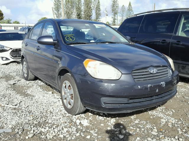 KMHCN46C38U176659 - 2008 HYUNDAI ACCENT GLS GRAY photo 1