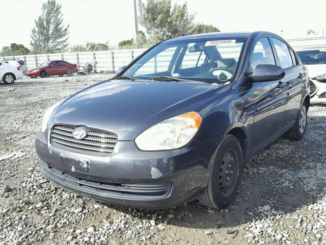 KMHCN46C38U176659 - 2008 HYUNDAI ACCENT GLS GRAY photo 2