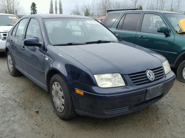 3VWSA29M4YM157284 - 2000 VOLKSWAGEN JETTA GLS BLUE photo 1