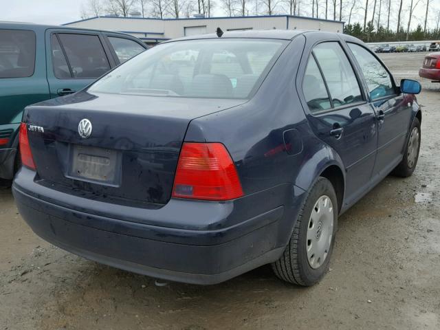 3VWSA29M4YM157284 - 2000 VOLKSWAGEN JETTA GLS BLUE photo 4