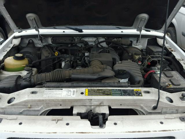 1FTYR10D52PB66994 - 2002 FORD RANGER WHITE photo 7