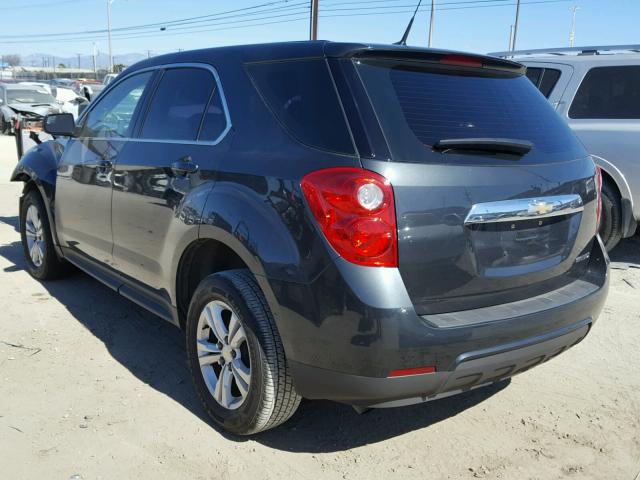 2GNALBEK9C1325604 - 2012 CHEVROLET EQUINOX LS CHARCOAL photo 3