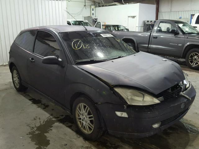 3FAFP3135YR158268 - 2000 FORD FOCUS ZX3 BLACK photo 1