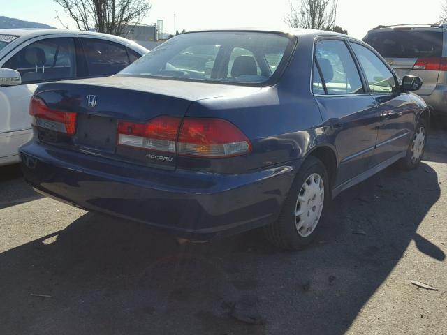 3HGCG66531G703105 - 2001 HONDA ACCORD LX BLUE photo 4