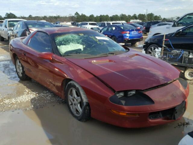 2G1FP22K5V2112825 - 1997 CHEVROLET CAMARO BAS RED photo 1