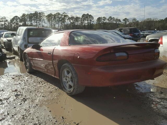 2G1FP22K5V2112825 - 1997 CHEVROLET CAMARO BAS RED photo 3