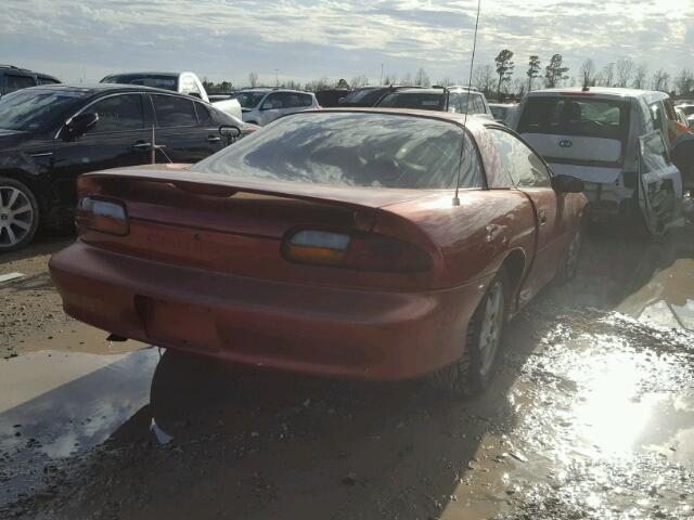 2G1FP22K5V2112825 - 1997 CHEVROLET CAMARO BAS RED photo 4