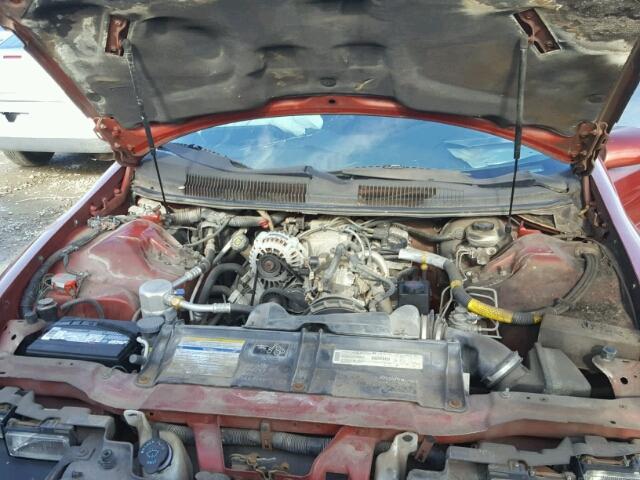 2G1FP22K5V2112825 - 1997 CHEVROLET CAMARO BAS 红色 照片 7