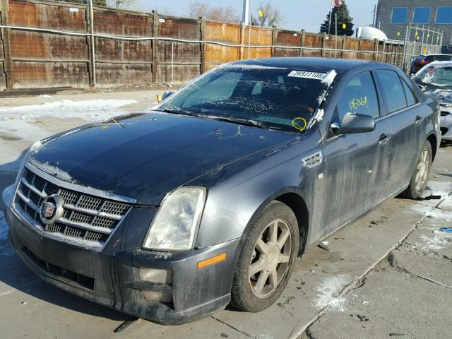 1G6DC67A580203247 - 2008 CADILLAC STS TEAL photo 2