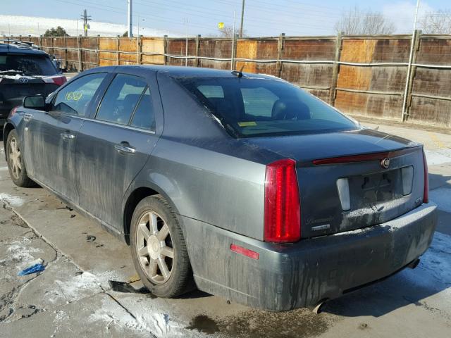 1G6DC67A580203247 - 2008 CADILLAC STS TEAL photo 3