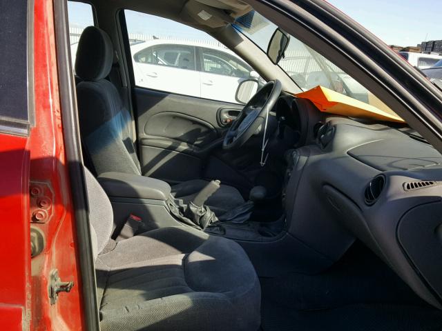 1G2NE52T5YM701072 - 2000 PONTIAC GRAND AM S წითელი ფოტო 5