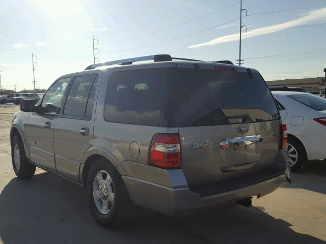 1FMFU19588LA41565 - 2008 FORD EXPEDITION TAN photo 3