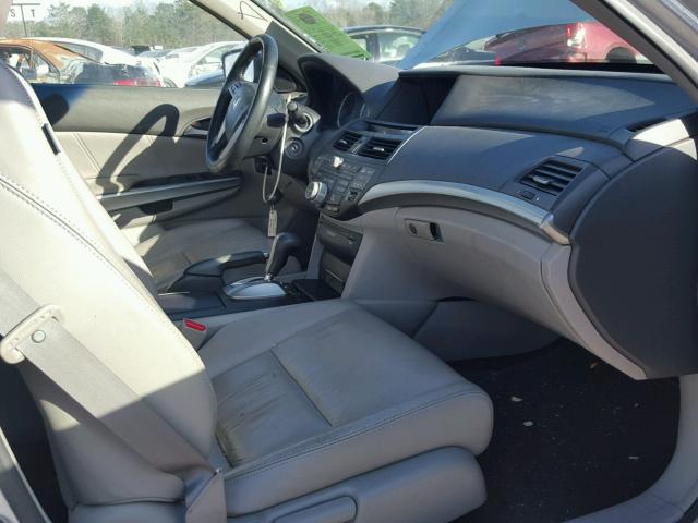 1HGCP26868A016003 - 2008 HONDA ACCORD EXL SILVER photo 5