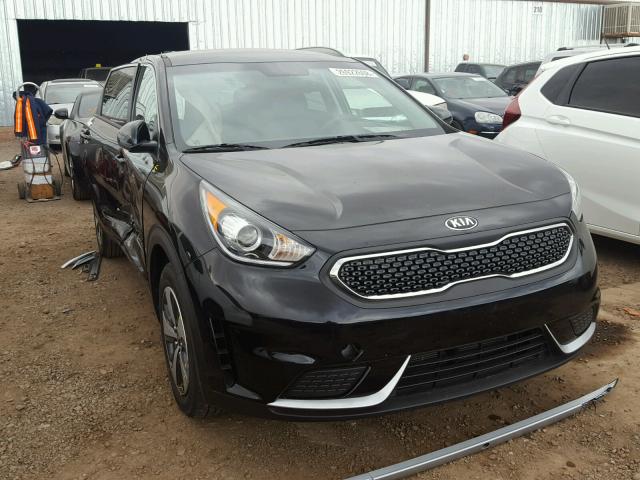 KNDCB3LC9H5043975 - 2017 KIA NIRO FE BLACK photo 1