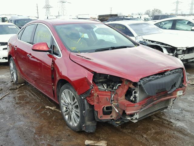 1G4PS5SKXD4235083 - 2013 BUICK VERANO RED photo 1