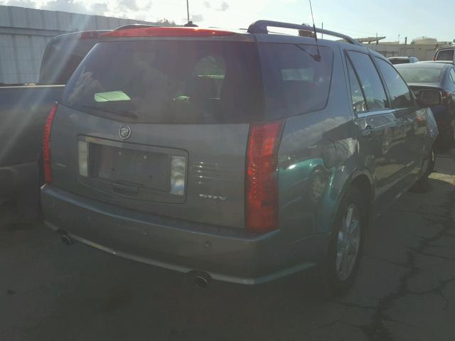 1GYDE63A840130862 - 2004 CADILLAC SRX GRAY photo 4