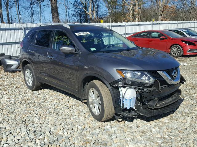 5N1AT2MV7FC921664 - 2015 NISSAN ROGUE S GRAY photo 1