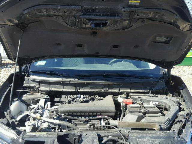 5N1AT2MV7FC921664 - 2015 NISSAN ROGUE S GRAY photo 7