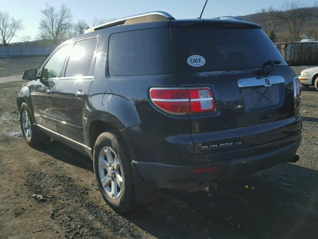 5GZEV23727J117951 - 2007 SATURN OUTLOOK XR ლურჯი ფოტო 3