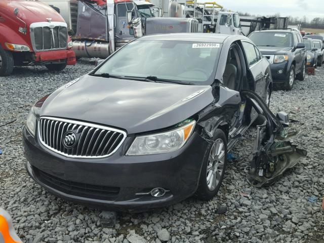 1G4GC5E34DF286763 - 2013 BUICK LACROSSE CHARCOAL photo 2