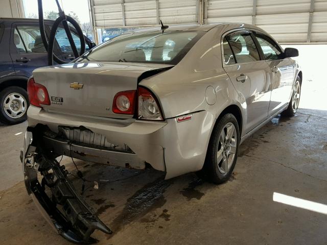 1G1ZH57B38F241766 - 2008 CHEVROLET MALIBU 1LT 银色 照片 4