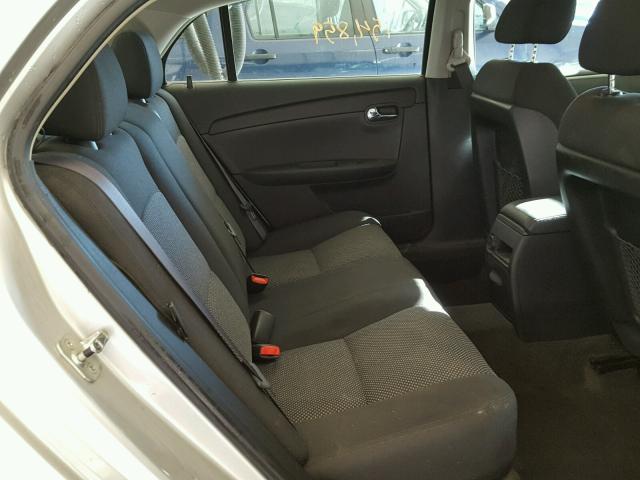 1G1ZH57B38F241766 - 2008 CHEVROLET MALIBU 1LT 银色 照片 6