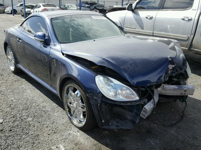 JTHFN48Y520016600 - 2002 LEXUS SC 430 BLUE photo 1