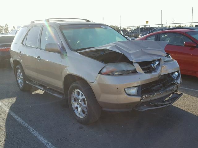 2HNYD18871H520601 - 2001 ACURA MDX TOURIN GOLD photo 1