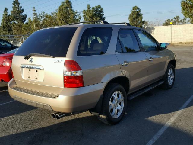 2HNYD18871H520601 - 2001 ACURA MDX TOURIN GOLD photo 4