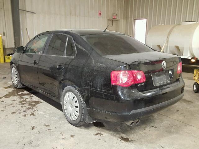 3VWRF71K87M152840 - 2007 VOLKSWAGEN JETTA 2.5 BLACK photo 3