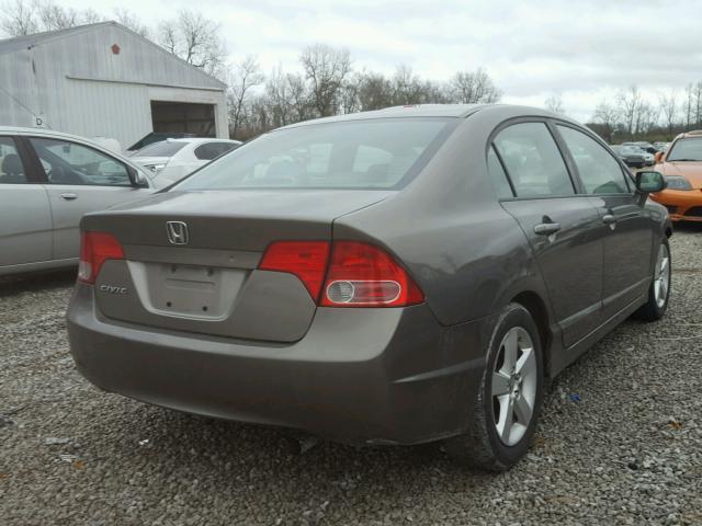 1HGFA16968L047094 - 2008 HONDA CIVIC EXL 灰色 照片 4