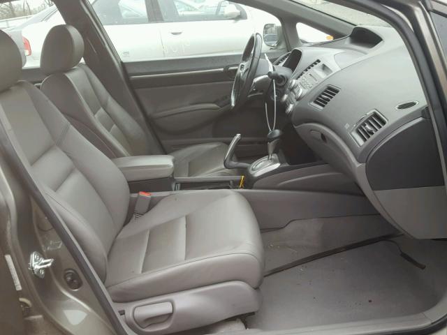 1HGFA16968L047094 - 2008 HONDA CIVIC EXL 灰色 照片 5