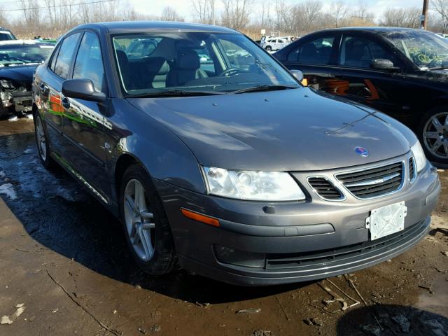 YS3FD49Y171138335 - 2007 SAAB 9-3 2.0T GRAY photo 1