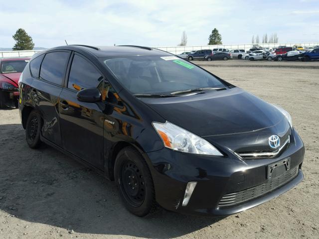 JTDZN3EUXC3158869 - 2012 TOYOTA PRIUS V BLACK photo 1