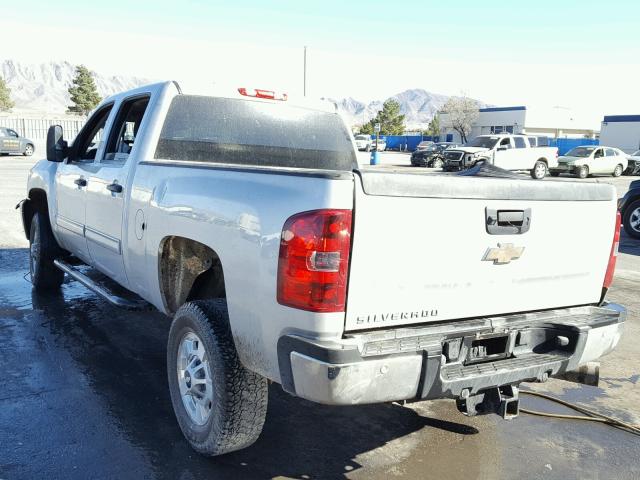 1GC1KXC82BF134484 - 2011 CHEVROLET SILVERADO SILVER photo 3