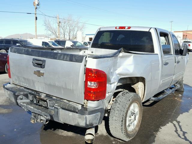 1GC1KXC82BF134484 - 2011 CHEVROLET SILVERADO SILVER photo 4