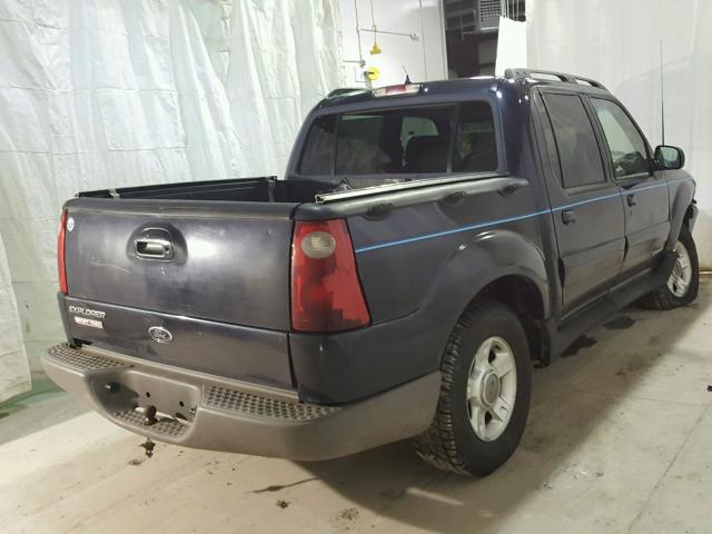 1FMZU77E81UB46304 - 2001 FORD EXPLORER S BLUE photo 4