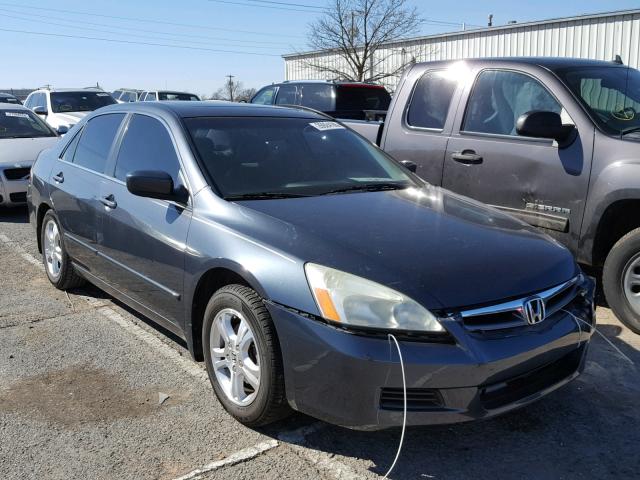 1HGCM56876A135914 - 2006 HONDA ACCORD EX SILVER photo 1