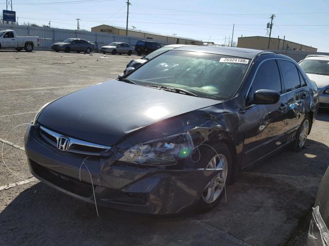 1HGCM56876A135914 - 2006 HONDA ACCORD EX SILVER photo 2