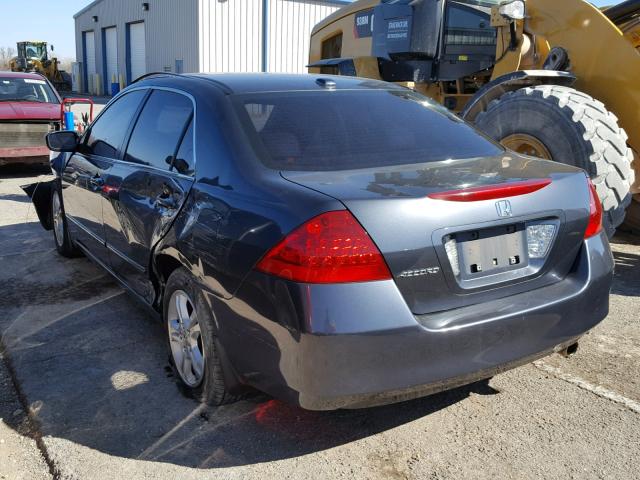 1HGCM56876A135914 - 2006 HONDA ACCORD EX SILVER photo 3